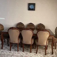 فروش مبلمان استیل(کلاسیک) و میز ناهارخوری ۸ نفره