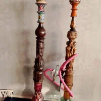 قلیان چوبی|صنایع دستی و سایر لوازم تزئینی|مشهد, شهید احمدی روشن|دیوار