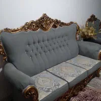 مبل سلطنتی ۷نفره سالم نو نوهستن اصلااستفاده نشدن|مبلمان خانگی و میز عسلی|پیشوا, |دیوار