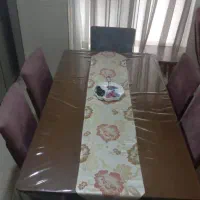 فروش ست مبل و ناهارخوری، میز تی وی، ۳ عدد عسلی