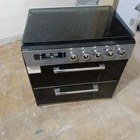 اجاق گاز ۵شعله طرح فر صفحه لعاب کد۹۲ چدن نونو