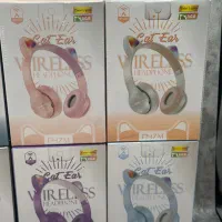 هدفون بلوتوثی گربه ای خرگوشی بارنگبندی MZ47 نورRGB|لوازم جانبی موبایل و تبلت|کرج, گلشهر|دیوار