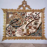 تابلو فرش برنز برنج ۱۲۰۰ شانه برنجی برنزی کادویی|تابلو فرش|تهران, جوادیه|دیوار