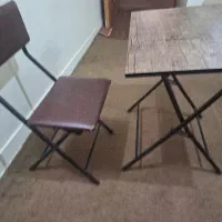 میز وصندلی تاشو
