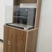 آکواریوم شیشه خم به همراه