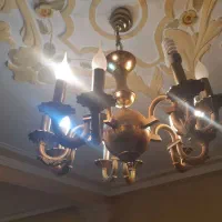 لوستر آب طلا|لوستر و چراغ آویز|ساری, |دیوار