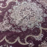 فرش ۹متری زرشکی