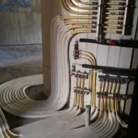 لوله کشی آب شوفاژ، نصب شیرآلات و رادیاتور و پمپ آب