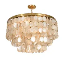 لوستر سقفی مدرن ماهلین ۱۲ شعله ۵۰ سانتی|لوستر و چراغ آویز|تهران, نیروی هوایی (پیروزی)|دیوار