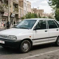 پراید سفید صندوقدار
