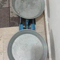 ترازو دوکفه قدیمی ۲۰کیلیویی|کلکسیون اشیاء عتیقه|تبریز, |دیوار