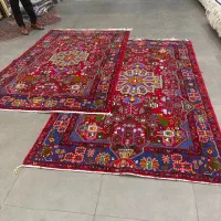 فرش دستباف (بساک) جفت ۵ متری نهاوند زیبا|فرش|مشکین‌دشت, |دیوار