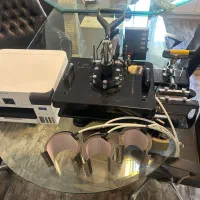 پیرینتر رنگی و دستگاه چاپ حرارتی 6 کاره سابلیمیشن