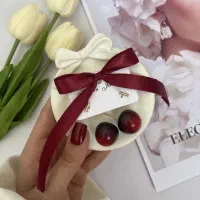 گوشواره گیلاسی جذاب