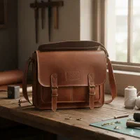 کیف چرمی دست دوز