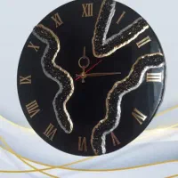 ساعت دیواری رزین