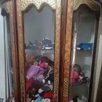 گنجه چوبی روکش مسی