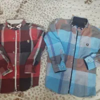 دو عدد پیراهن پسرانه  نومناسب ۶ـ۷ سال