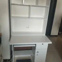 میز کامپیوتر به همراه کتابخانه