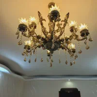 لوستر ۶ شاخه ۱۲ شعله