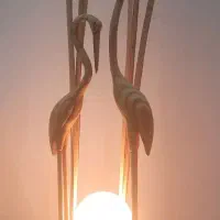 فروش آباژور پیکر تراشی لک لک و مرداب