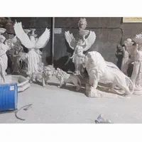 مجسمه شیر فایبرگلاس نشکن( مجسمه سازی اطمانی)|مجسمه، تندیس، ماکت|مشهد, نوید|دیوار