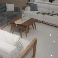 مبل هشت نفره با چوب راش