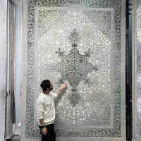 ۱۵۰۰کالکش آریانا جدید اصل نخ اکرولیک تراکم۴۵۰۰|فرش|بوشهر, |دیوار