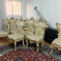 فروش یک سته مبل سلطنتی ۹ نفره ومیز ناهار خوری ۸نفر|مبلمان خانگی و میز عسلی|ساری, |دیوار