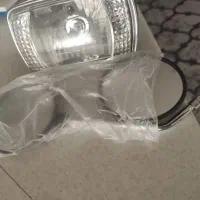 چراغ جلو و اینه موتور