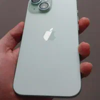 ایفون15باتری 100 سبز درحد آکبند