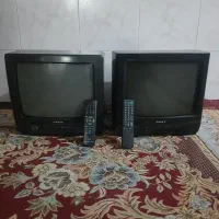 ۲ عدد تلویزیون ۱۴ اینچ