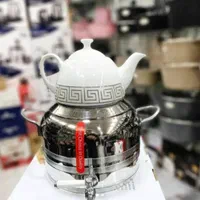 کتری و قوری تمام استیل کف چدن(گرگان فردوس کالا (|قوری، کتری، قهوه‌ساز دستی|گرگان, |دیوار