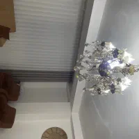 یه جفت لوستر برنجی ده شعله|لوستر و چراغ آویز|قدس, شهرقدس|دیوار