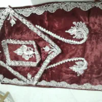 جا نماز دست دوز قدیمی|کلکسیون اشیاء عتیقه|شیروان (خراسان), |دیوار