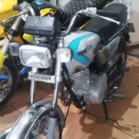 موتور۱۲۵ مزایده ۸۴تهمیرکلی شده و گیبکس نو