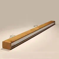 چراغ آویز چوبی لاینری