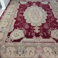 فرش ۹متری مرغوب، خوش نقش و رنگ، پرتراکم