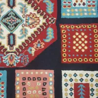 فرش طرح سنتی گبه|فرش|مشهد, جاهد شهر|دیوار