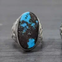 انکشتر فیروزه نیشابوری قدیم