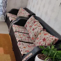 مبل7نفره،تعدادی صندلی نهارخوری،65 عددپنل پیش ساخته|مبلمان خانگی و میز عسلی|شیراز, شهرک مخابرات|دیوار