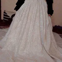 لباس عروس فقط یکبار استفاده شده|لباس|قشم, |دیوار