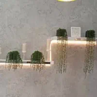 گل مصنوعی نو با گلدان نو|گل مصنوعی|کیش, |دیوار