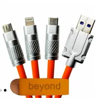 کابل سیم شارژر سه کاره به قیمت تولیدی