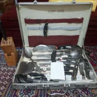 چمدان قاشق چنگال مدل ابرویی درحدنو|ظروف سرو و پذیرایی|پرند, فاز ۲|دیوار