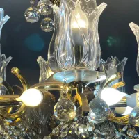 لوستر کریستالی ۱۶ شاخه|لوستر و چراغ آویز|تهران, نارمک جنوبی|دیوار