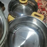 زود پز و بخار پز دوقلو زولینگن|ظروف پخت‌وپز|بابلسر, |دیوار