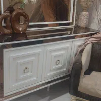 ست میز تلویزیون، کنسول آینه و جا کفشی در حد نو