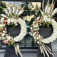 انواع تاج  گل ،ماشین عروس،باکس بله برون