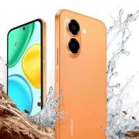 گوشی هانر 7xe نارنجی و تبلت پد pad2